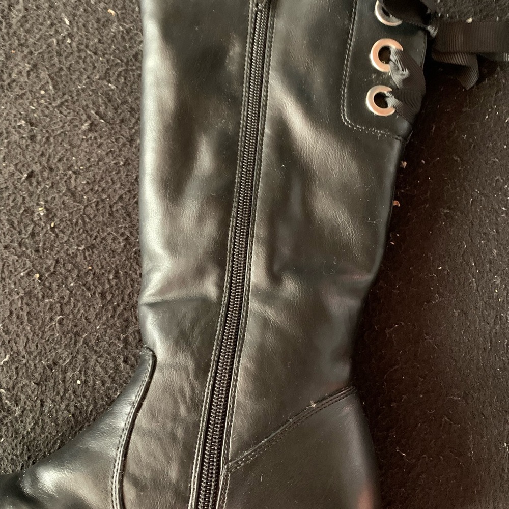 Girls over-calf, zip-up boots, size 5M, excellent condition, see photos - Picture 7 of 11